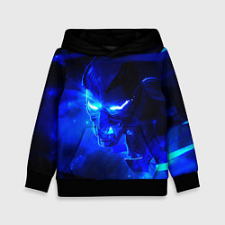 Толстовка-худи детская Валорант, цвет: 3D-черный
