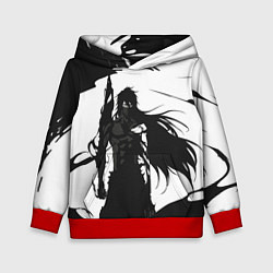 Толстовка-худи детская Bleach Блич, цвет: 3D-красный