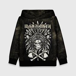Толстовка-худи детская IRON MADEN, цвет: 3D-черный