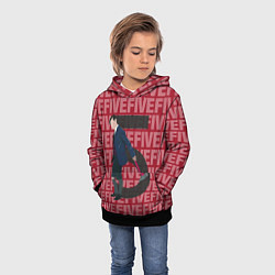 Толстовка-худи детская FIVE FIVE FIVE, цвет: 3D-черный — фото 2