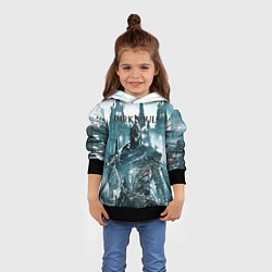 Толстовка-худи детская Dark Souls, цвет: 3D-черный — фото 2