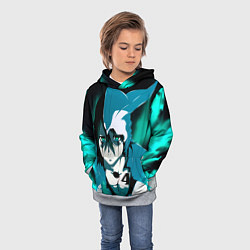 Толстовка-худи детская Улькиорра Сифер Ulquiorra, цвет: 3D-меланж — фото 2