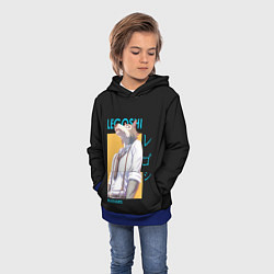 Толстовка-худи детская Legoshi Art, цвет: 3D-синий — фото 2