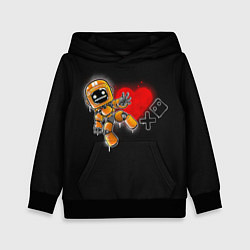 Толстовка-худи детская K-VRC Love Death and Robots, цвет: 3D-черный