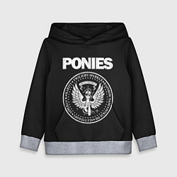 Детская толстовка Pony x Ramones