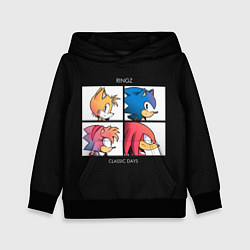 Толстовка-худи детская Ringz band, цвет: 3D-черный