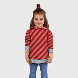 Толстовка-худи детская Текстура в стиле пиксель-арт, цвет: 3D-меланж — фото 2