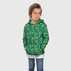 Толстовка-худи детская Большой Теннис, цвет: 3D-белый — фото 2
