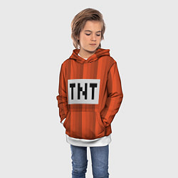 Толстовка-худи детская TNT, цвет: 3D-белый — фото 2