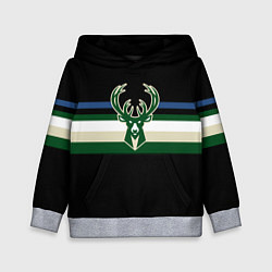 Детская толстовка Milwaukee Bucks форма Statement Edition