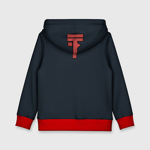 Детская толстовка En / 3D-Красный – фото 2