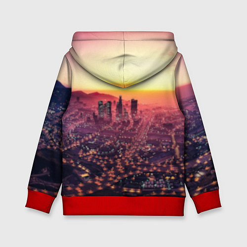 Детская толстовка GTA V TEAM FOREVER AND EVER / 3D-Красный – фото 2