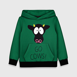 Детская толстовка Go Cows