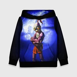 Толстовка-худи детская Abe, цвет: 3D-черный