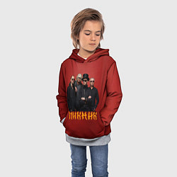 Толстовка-худи детская Группа Пикник, цвет: 3D-меланж — фото 2