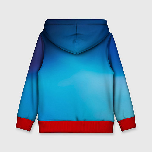 Детская толстовка Пикник в руках Великана / 3D-Красный – фото 2