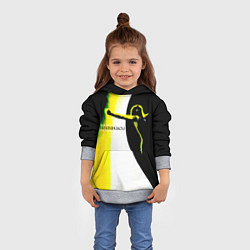 Толстовка-худи детская Кукрыниксы - Фаворит Солнца, цвет: 3D-меланж — фото 2