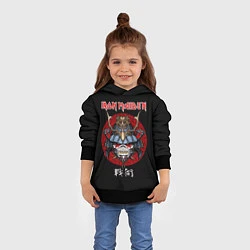 Толстовка-худи детская Iron Maiden, Senjutsu, цвет: 3D-черный — фото 2
