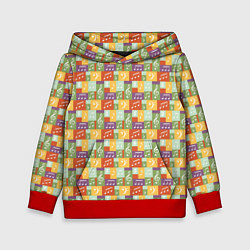 Детская толстовка Музыкальные Ноты