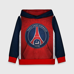 Толстовка-худи детская Paris Saint-Germain, цвет: 3D-красный