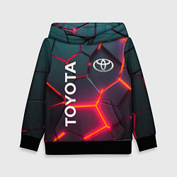 Детская толстовка TOYOTA 3D NEON ТОЙОТА 3Д ПЛИТЫ НЕОН