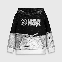 Детская толстовка Линкин Парк Лого Рок ЧБ Linkin Park Rock