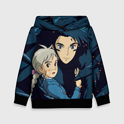 Детская толстовка Ходячий замок Софи и Хаул летят