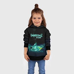 Толстовка-худи детская Evanescence lost in paradise, цвет: 3D-черный — фото 2