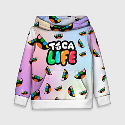 Детская толстовка Toca Life: Smile Logo