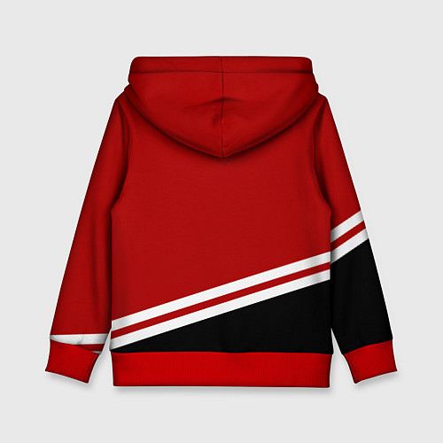 Детская толстовка Chicago Blackhawks, NHL / 3D-Красный – фото 2