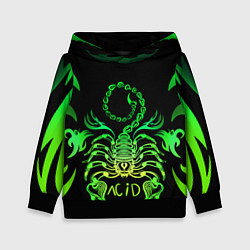 Детская толстовка Acid scorpion