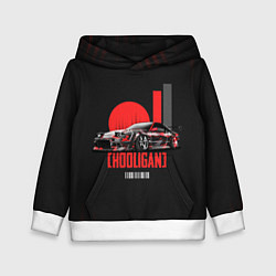 Толстовка-худи детская HOOLIGAN HOONIGAN, цвет: 3D-белый