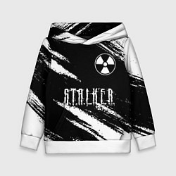 Толстовка-худи детская S T A L K E R 2: Тени Чернобыля, цвет: 3D-белый