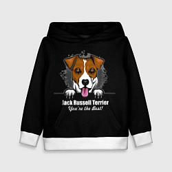 Детская толстовка Джек-Рассел-Терьер Jack Russell Terrier