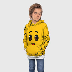 Толстовка-худи детская FORTNITE BANANA FACE ФОРТНАЙТ БАНАН, цвет: 3D-белый — фото 2