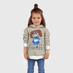 Толстовка-худи детская Poppy Playtime, цвет: 3D-белый — фото 2