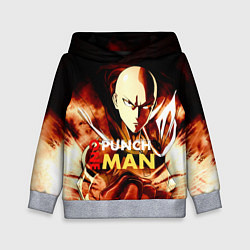 Детская толстовка Огненный Сайтама One Punch-Man