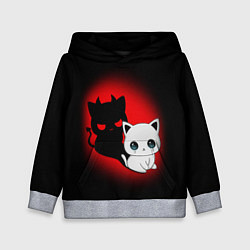 Детская толстовка КОТИК ДЬЯВОЛ KITTY DEVIL