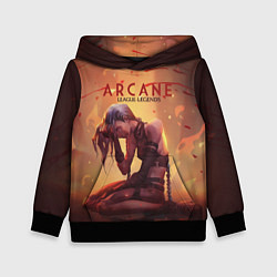 Детская толстовка Arcane: League of Legends Jinx