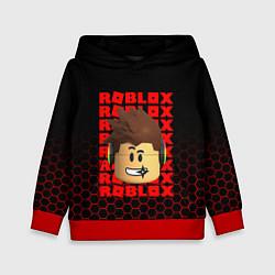 Детская толстовка ROBLOX LEGO FACE УЗОР СОТЫ