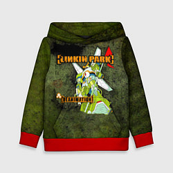 Толстовка-худи детская Reanimation - Linkin Park, цвет: 3D-красный