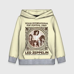 Детская толстовка Led Zeppelin - Texas International Pop Festival 19