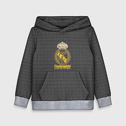 Детская толстовка Real Madrid graphite theme