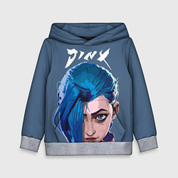 Детская толстовка Jinx Arcane