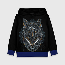 Детская толстовка ЭТНИЧЕСКАЯ ЛИСА FOX ABSTRACT