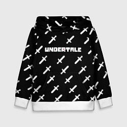 Детская толстовка UNDERTALE LOGO СРАЖЕНИЕ, МЕЧИ