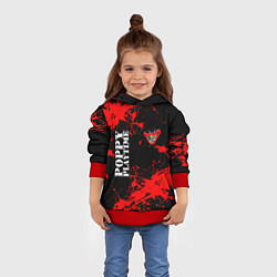 Толстовка-худи детская POPPY PLAYTIME ИГРА ПОППИ ПЛЕЙТАЙМ ХАГГИ ВАГГИ, цвет: 3D-красный — фото 2