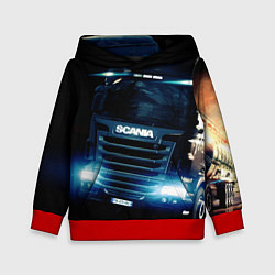Детская толстовка SCANIA Дальнобой 2022