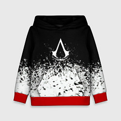 Толстовка-худи детская Assassins creed ассасины, цвет: 3D-красный