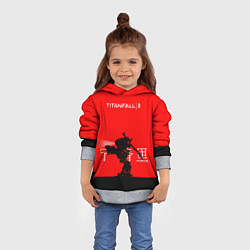 Толстовка-худи детская Mech TF2, цвет: 3D-меланж — фото 2